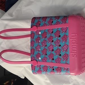 Simply Southern waterproof tote bag